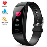 Deyawe Fitness Tracker, Colorful Screen Activity Tracker with Heart Rate Monitor, Waterproof Pedometer Watch, Sleep Monitor, Stopwatch, Step Counter