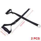 Cable Machine Attachments Tricep Rope D-Handle Cable Pully Optional