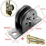 Cable Machine Attachments Tricep Rope D-Handle Cable Pully Optional
