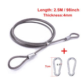 Cable Machine Attachments Tricep Rope D-Handle Cable Pully Optional