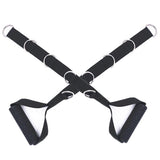 Cable Machine Attachments Tricep Rope D-Handle Cable Pully Optional