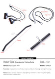Blaster Cable Machine Attachments Pull Rope Wrist Roller Hand Gripper
