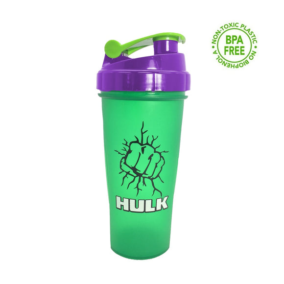 Super Heroes Whey Protein Powder Mixing Bottle With Stirring Ball