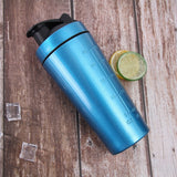 Stainless Steel Protein Shaker Bottle  BPA-Free