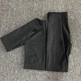 2pcs/set Vital Women Sport Suit Top + High Waist