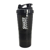 Creative Protein Powder Shaker Bottle Powerful Leakproof